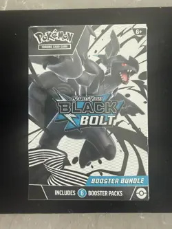 Pokemon TCG Black Bolt Booster Bundle - Scarlet & Violet - Factory Sealed ⚡ - Image 1