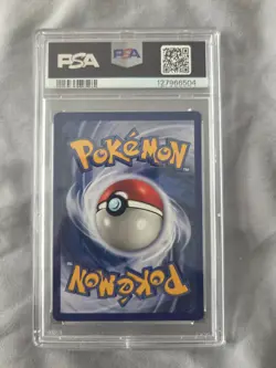 Pokemon Charizard Card 4/102 WOTC 1999 Rare Holo Base Set PSA 8 - Image 2