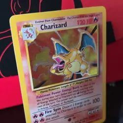 Pokemon Charizard Card 4/102 Base Set Holo Rare Vintage 1999 WOTC - Image 3