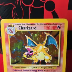 Pokemon Charizard Card 4/102 Base Set Holo Rare Vintage 1999 WOTC - Image 4