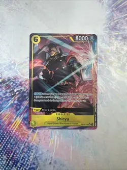 Shiryu OP16-108 SR Alt Art OP16 The Time of Battle One Piece NM - Image 1