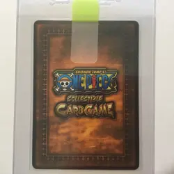 2005 One Piece Bandai CCG Chopper Silver Promo - Jolly Roger Stamp - Image 4