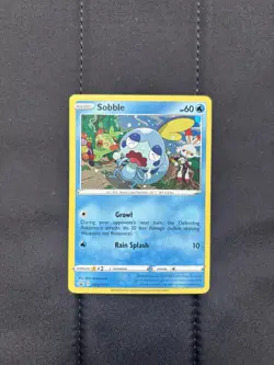 Pokemon TCG Sobble SWSH073 English Holo Promo Card - NM - Image 1