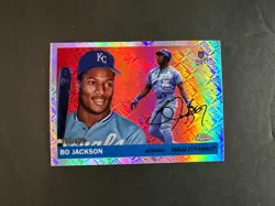 Bo Jackson 2025 Topps Chrome Platinum /499 #248 - Image 1