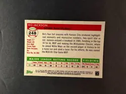 Bo Jackson 2025 Topps Chrome Platinum /499 #248 - Image 2