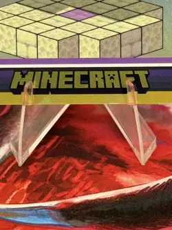 2024 Panini Minecraft Ender Dragon #19 Gold Holo /99 - Image 2