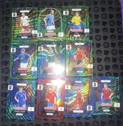 Panini 2026 Prizm FIFA World Cup Qatar Monopoly Prizm 9-Card Lot - Image 1