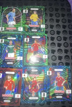 Panini 2026 Prizm FIFA World Cup Qatar Monopoly Prizm 9-Card Lot - Image 3