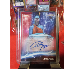 2025 Topps Marvel Studios Chrome Autograph Namora Wakanda Forever AA-MC 5/5 - Image 1