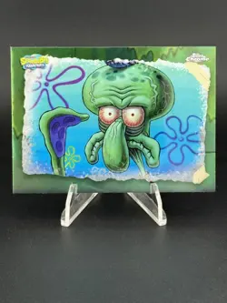 2025 Topps Chrome SpongeBob Does This Look Unsure to YouU Gross Out #GO-9 - Image 1