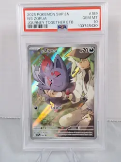 N's Zorua 189 Sv: Scarlet & Violet Promo Cards Holo - Image 1