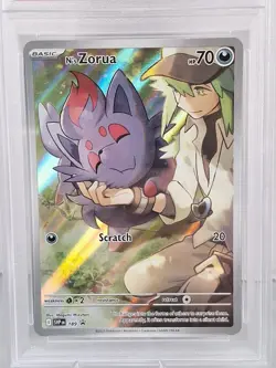 N's Zorua 189 Sv: Scarlet & Violet Promo Cards Holo - Image 2
