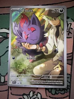 N's Zorua 189 Sv: Scarlet & Violet Promo Cards Holo - Image 1