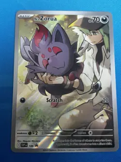 N's Zorua 189 Sv: Scarlet & Violet Promo Cards Holo - Image 1