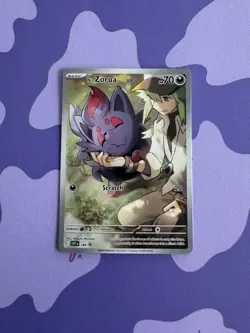 N's Zorua - SVP SV: Scarlet & Violet Promo Cards #189 Holo NM - Image 1