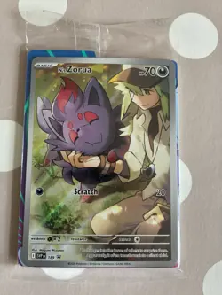N's Zorua 189 Sv: Scarlet & Violet Promo Cards Holo - Image 1