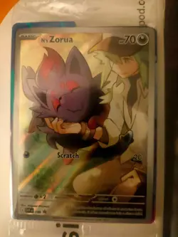 N's Zorua 189 Sv: Scarlet & Violet Promo Cards Holo - Image 1