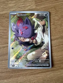 N's Zorua 189 Sv: Scarlet & Violet Promo Cards Holo - Image 1