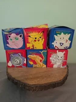 Pokemon 23k Gold Plated Cards Complete Set Burger King 1999 With COA's - Image 1