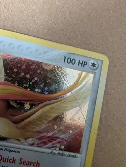 Pokemon Card - Pidgeot - FireRed & LeafGreen 10/112 Holo Rare NM - Image 2