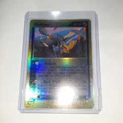 Murkrow 47/100 EX Sandstorm - 2003 Nintendo - REVERSE HOLO Pokemon TCG - Image 1