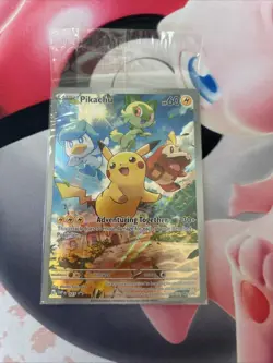 Pikachu 027 Sv: Scarlet & Violet Promo Cards Holo Sealed - Image 1