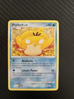 Psyduck Platinum Regular Card 87/127 2009 - Image 1