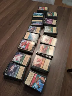 Disney Lorcana Bulk Lot 1500+ Cards Commons Uncommons Rares Duplicates Mixed TCG - Image 1