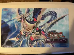 YUGIOH OFFICIAL RAGE OF THE ABYSS PLAYMAT - Image 1