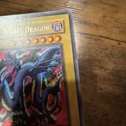 Yugioh 2002 Magic Ruler Serpent Night Dragon Reverse Foil Error HP - Image 3