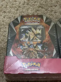 New Factory Sealed Pokemon Dawn Wings Necrozma-GX Tins 3-pack - Image 2