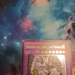 Yu-Gi-Oh! Elemental Hero Shining Flare Wingman Ultimate Rare 1st Edition VLP-NM - Image 3