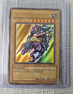 Yugioh Gaia The Fierce Knight LOB-006 Holo MP - Image 1