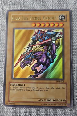 Yugioh Gaia The Fierce Knight LOB-006 Holo MP - Image 3