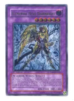 Elemental Hero Darkbright - TAEV-EN042 - Ultimate Rare - Unlimited Edition Near - Image 1