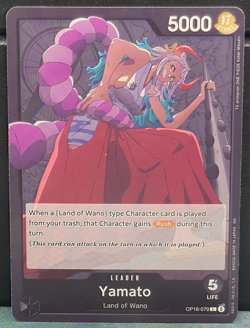 Yamato Leader OP16-079 One Piece The Time of Battle Card Game TCG Near Mint NM - Image 1