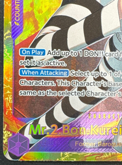 MR.2.BON.KUREI (BENTHAM) EB01-061 NM SEC REPRINT THE BEST VOL. 2 ONE PIECE 2025 - Image 5