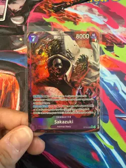 Sakazuki Alt Art OP16-065 One Piece The Time Of Battle English - Image 1