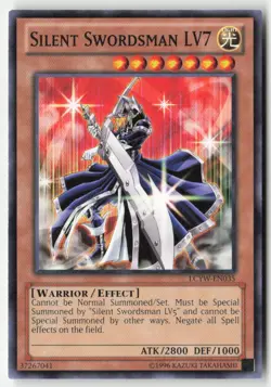 Silent Swordsman LV7 LCYW-EN035 Unlimited Common MP - Image 1
