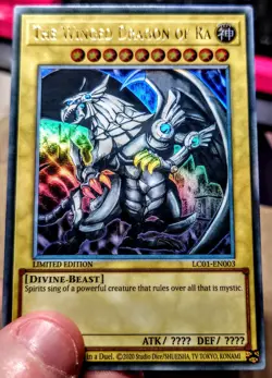 Yu-Gi-Oh! Ghost Rare Style The Winged Dragon of Ra - Image 1