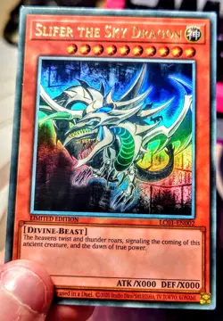 Yu-Gi-Oh! Ghost Rare Style Slifer The Sky Dragon - Image 4