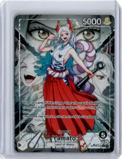 One Piece The Time of Battle OP16-079 Yamato (079) (Alternate Art) English - Image 1