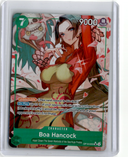 Bandai One Piece Card Game Boa Hancock OP16-032 SR Special Alt Art Foil EN - Image 1