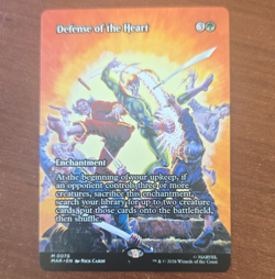 Magic: The Gathering Defense of the Heart Enchantment Regular Eng 0076 Marvel - Image 1