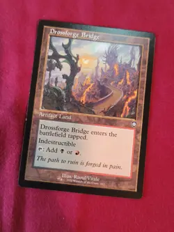 MTG Drossforge Bridge Retro Frame Commander The Brothers War - Image 3