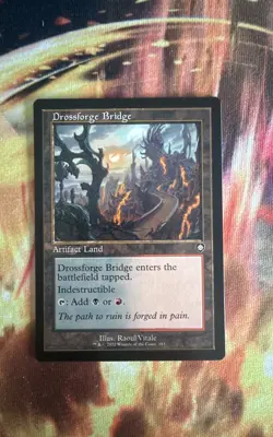 Drossforge Bridge (Retro Frame) Commander: the Brothers' War Regular - Image 1