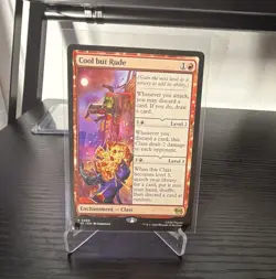 Magic: The Gathering Cool but Rude Foil Rare R 0089 Secret Lair Enchantment - Image 1