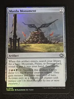 MTG Tarkir: Dragonstorm Mardu Monument Foil 0245 NM - Image 1