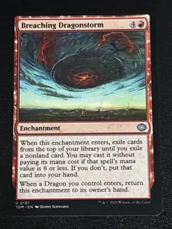 MTG Tarkir: Dragonstorm Breaching Dragonstorm 0101 NM - Image 1