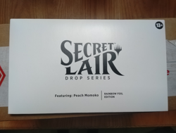 Magic: The Gathering Secret Lair Peach Momoko Rainbow Foil Sealed - Image 1